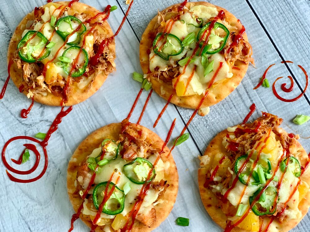 BBQ Pulled Pork and Pineapple Pizzettas A Perfect Plethora of Pulled Pork Pleasers
