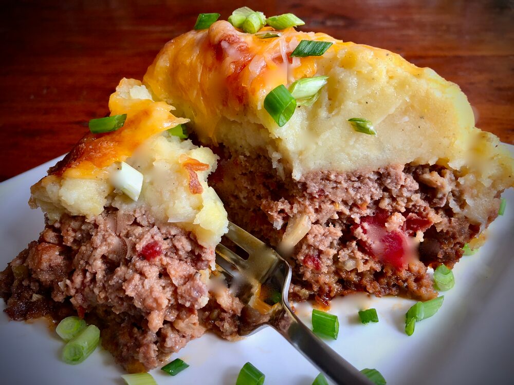 Leftover Potato Mash Up! Sweet Asian Flavor Inspired Shepherd'S Pie