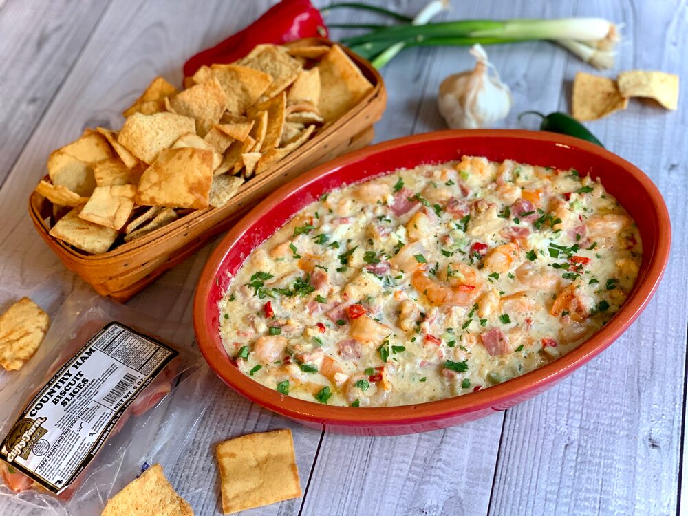 Gelsomini Extravaganza 2019!! Let'S Eat!! Turf And Surf Clifty Farms Ham And Shrimp Dip