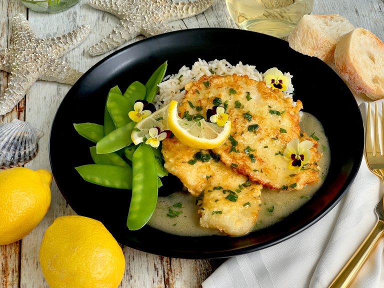 BLACK SEA BASS IN LEMON PARSLEY BEURRE BLANC SAUCE Dish off the Block