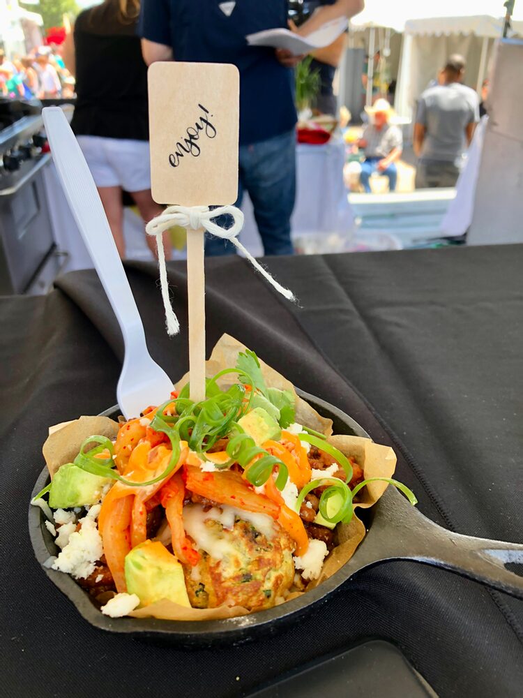 Hello, From The Other Side... Of The Judges Table! Korean Bbq Pork Cornbread Totchos