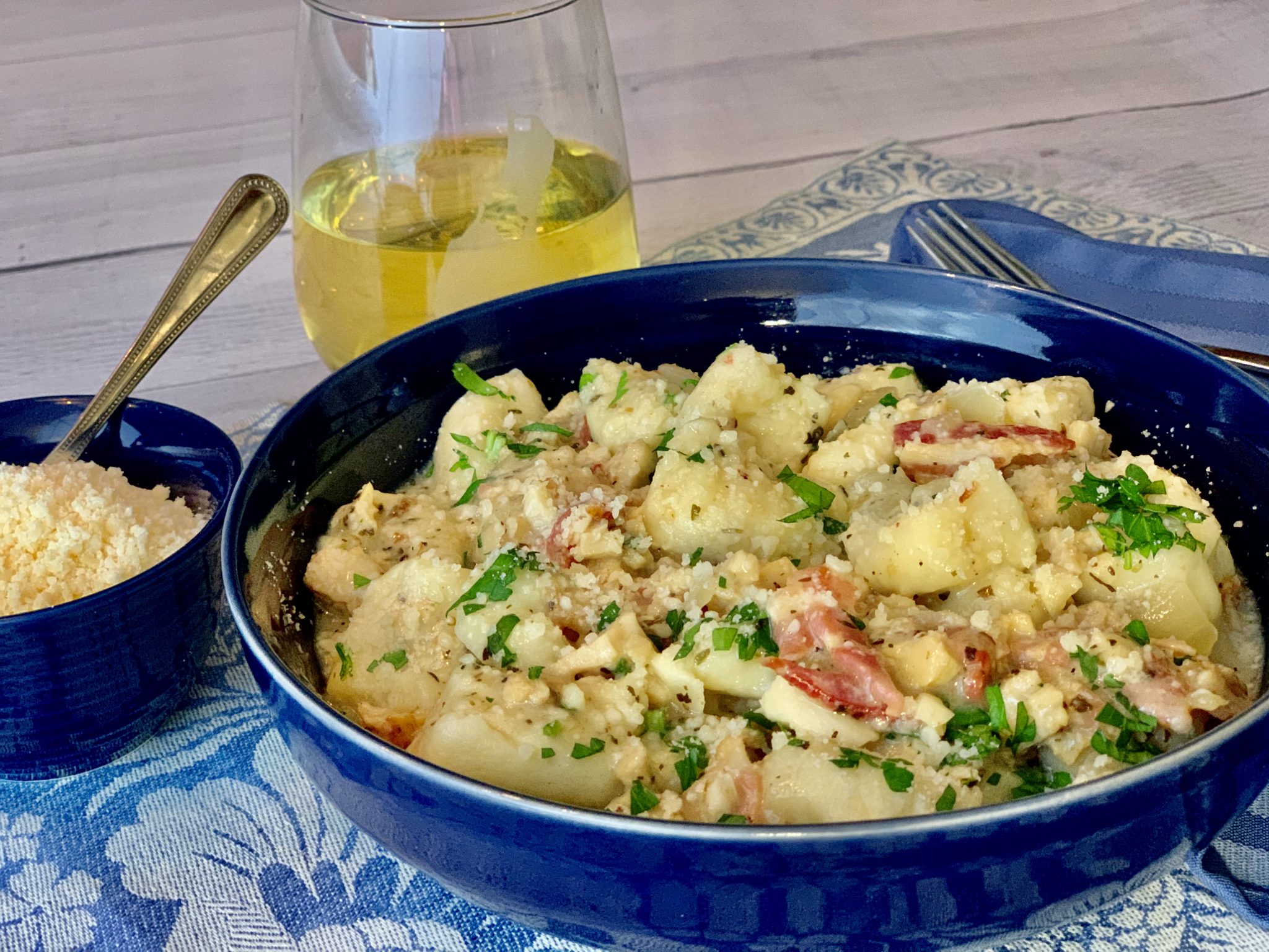 GNOCCHI WITH CLAM SAUCE - Dish off the Block