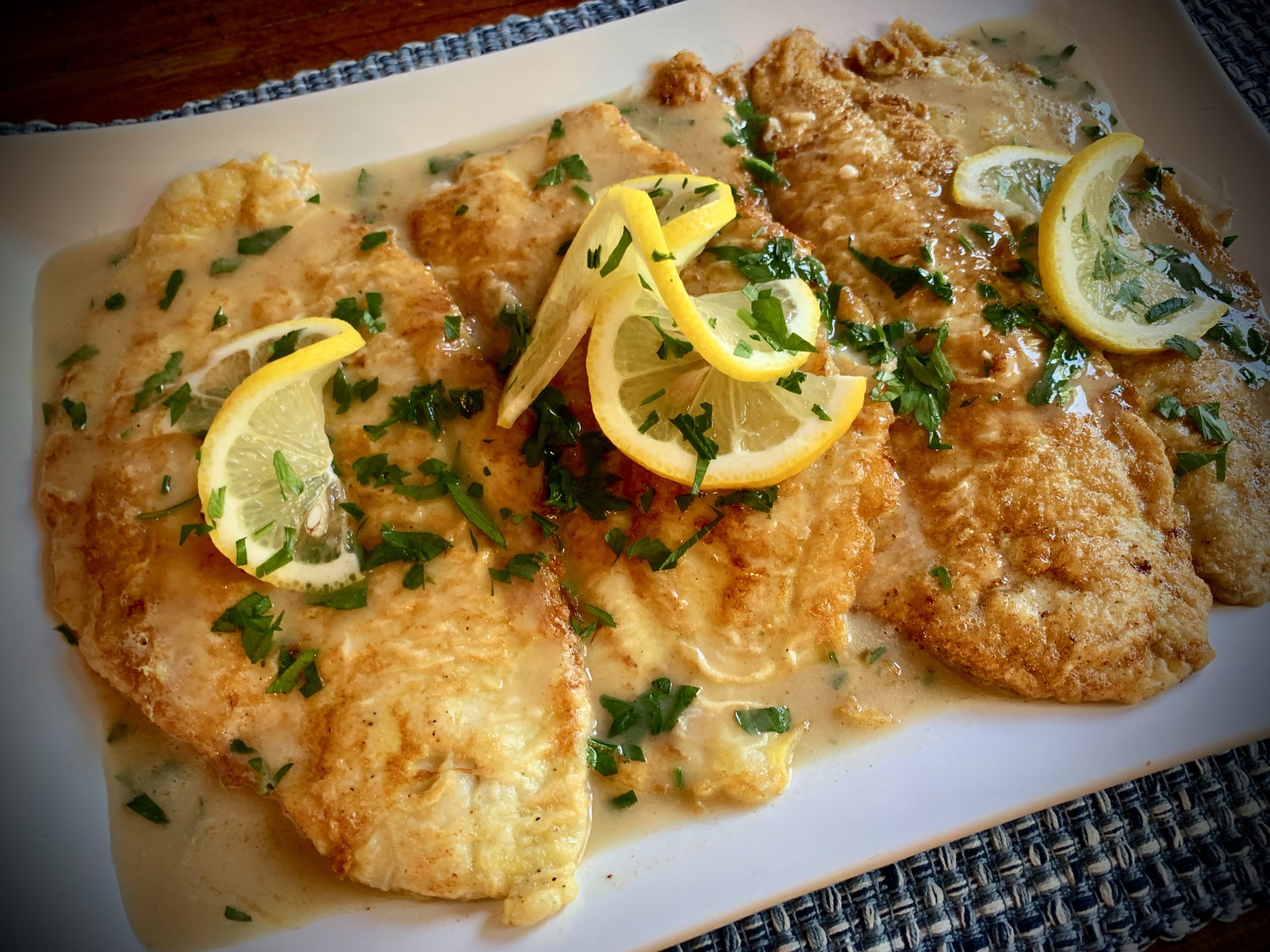 FLOUNDER FRANCESE Dish off the Block