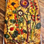 Red Pepper and Artichoke Garden Focaccia (1)