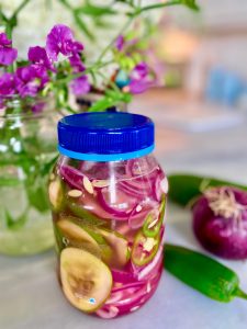 BRAISED KOREAN SHORT RIBS WITH PICKLED ONION, CUCUMBER, AND JALAPENO TOPPER