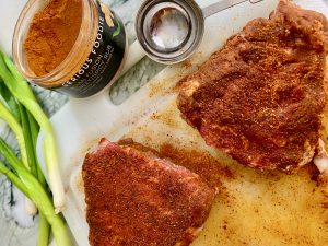 SERIOUS FOODIE ASIAN FUSION BEEF TENDERLOIN WITH DECADENT SAMBAL POTATOES AU GRATIN