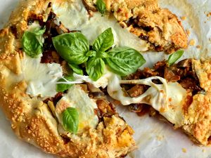 Hearty Italian Eggplant And Mushroom Galette