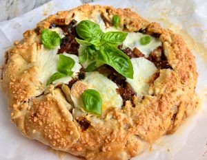 HEARTY ITALIAN EGGPLANT AND MUSHROOM GALETTE