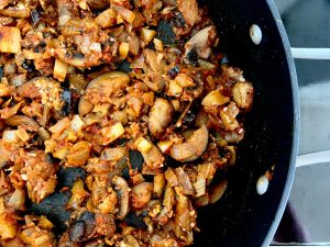 HEARTY ITALIAN EGGPLANT AND MUSHROOM GALETTE