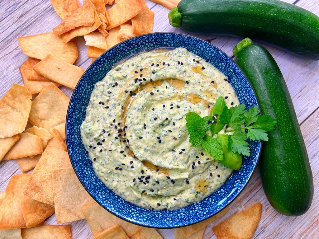 Sesame Zucchini Dip