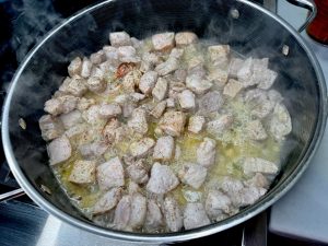 Peachy-Keen Pork Pot Pie
