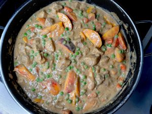 Peachy-Keen Pork Pot Pie