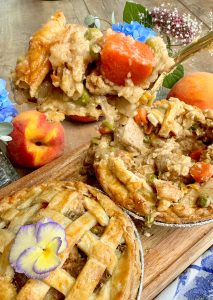 Peachy-Keen Pork Pot Pie