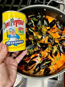 Don Pepino Creamy Tomato Mussels With Pancetta And Fennel (And A Little Kick!) 5 Don Pepino Creamy Tomato Mussels With Pancetta And Fennel (And A Little Kick!)