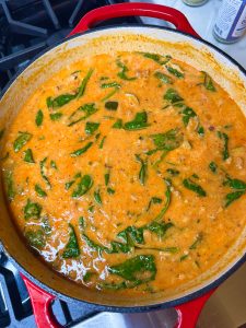 Creamy Tomato And Sausage Cheese-Pull Soup 3 Creamy Tomato And Sausage Cheese-Pull Soup