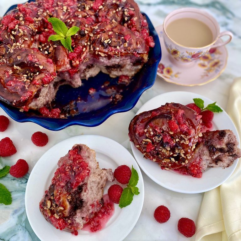 Razzle Dazzle Raspberry Chocolate Buns