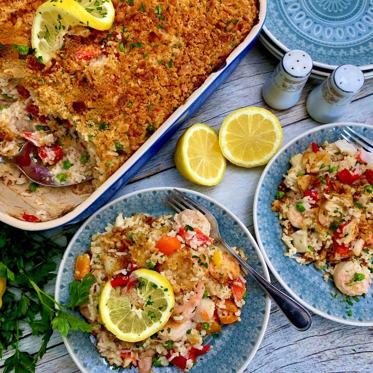 SEAFOOD RICE BAKE - NEW PHOTO